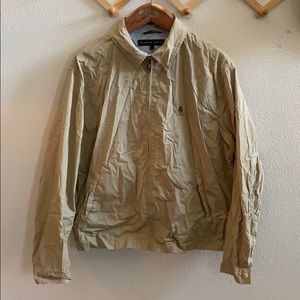 Tommy Hilfiger Light Jacket L Khaki 90s Full Zip